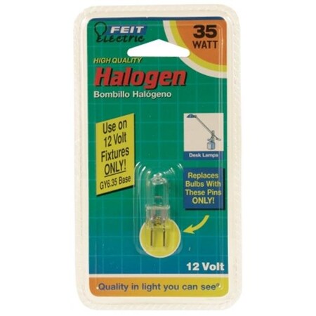 Feit Electric Feit Halogen Quartz T4 Bi-Pin Light Bulb BPQ35T4 BPQ35T4